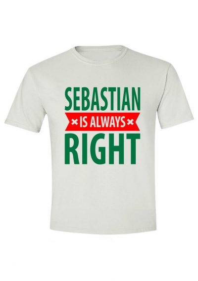 Sebastian is always right