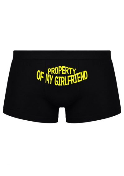 Property of my girlfriend - shop online for men funny underwear